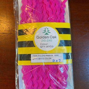 Hot Pink 6mm Ric Rac